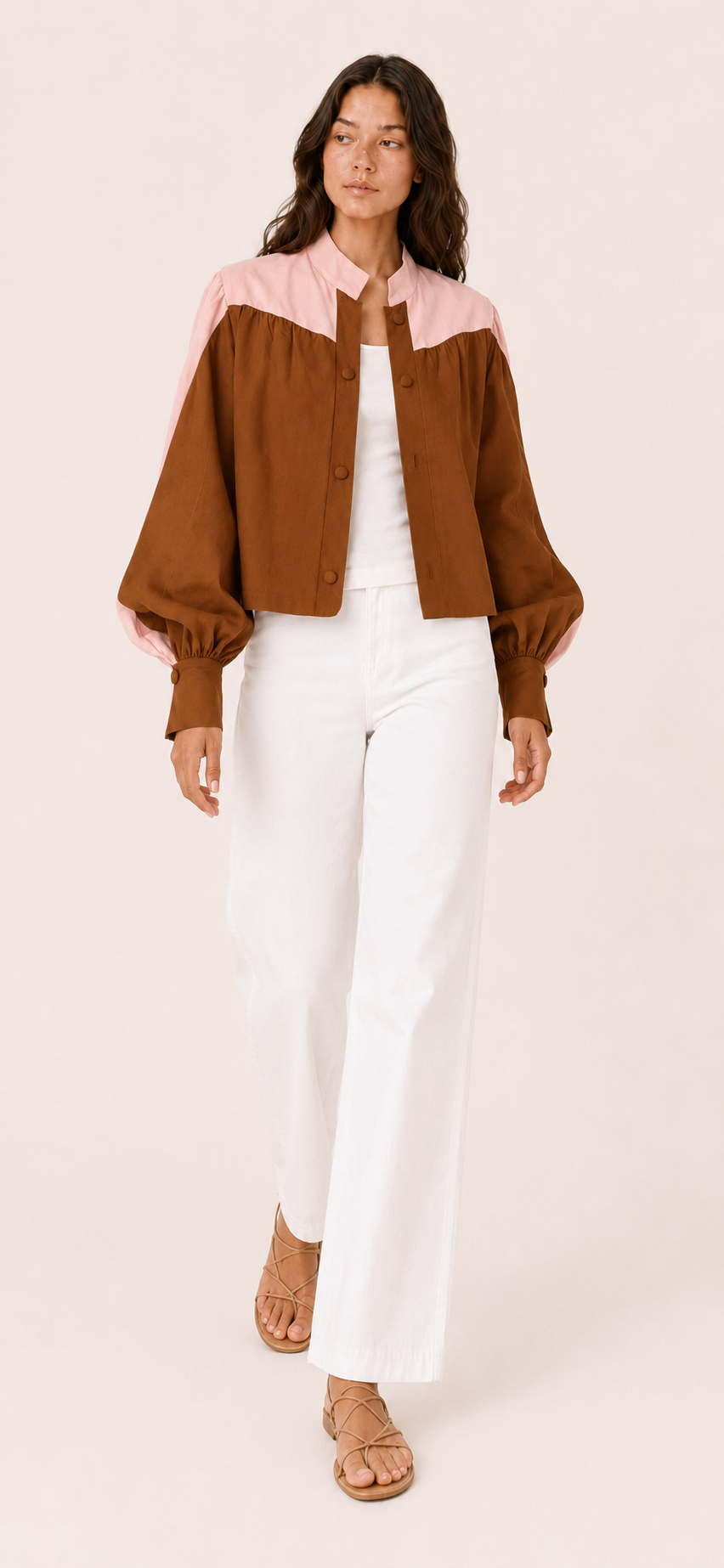 Alborada Colorblock Bomber Jacket — Laila collection