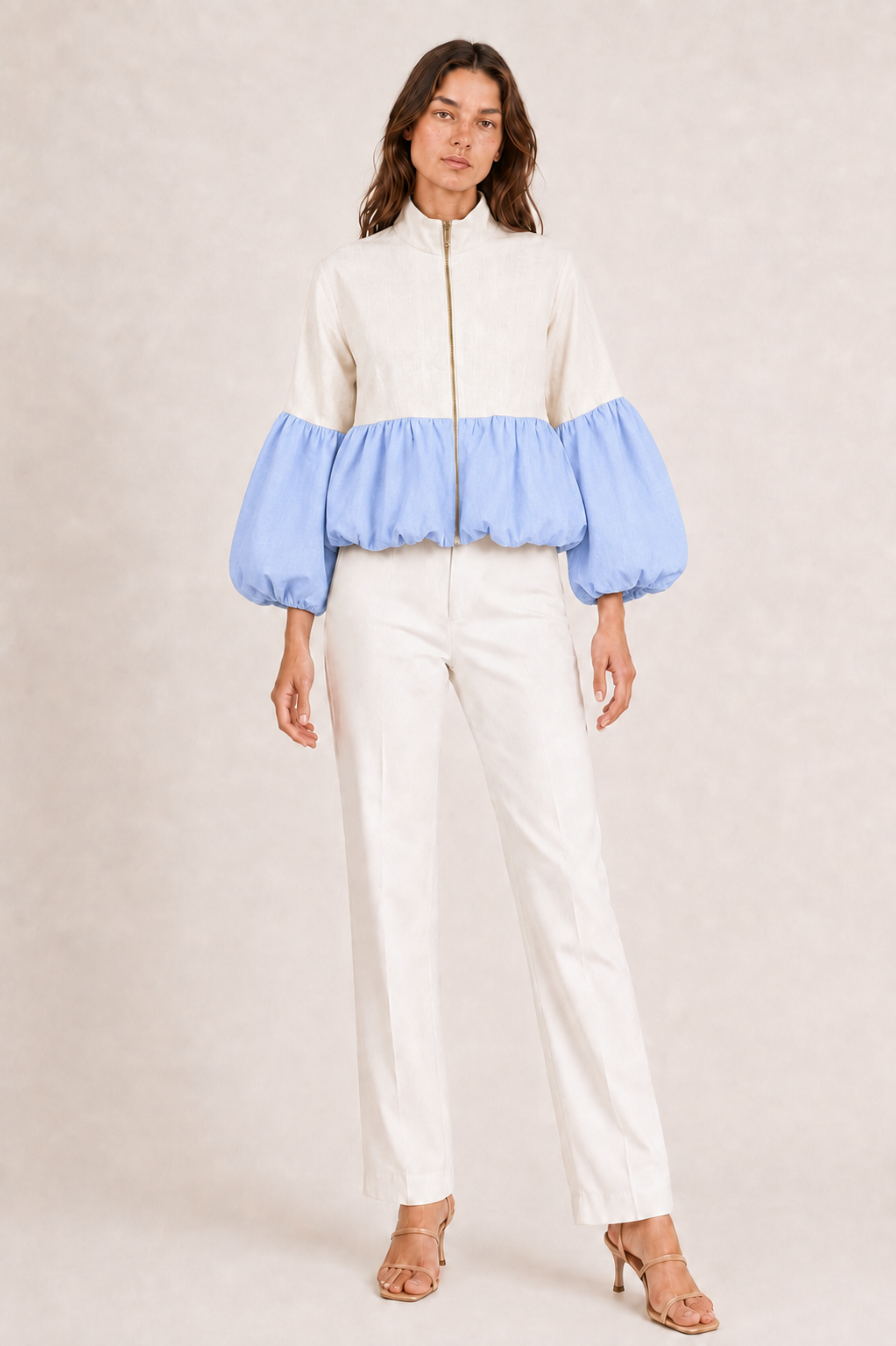 Silvestre Floral Volume Jacket — Laila collection