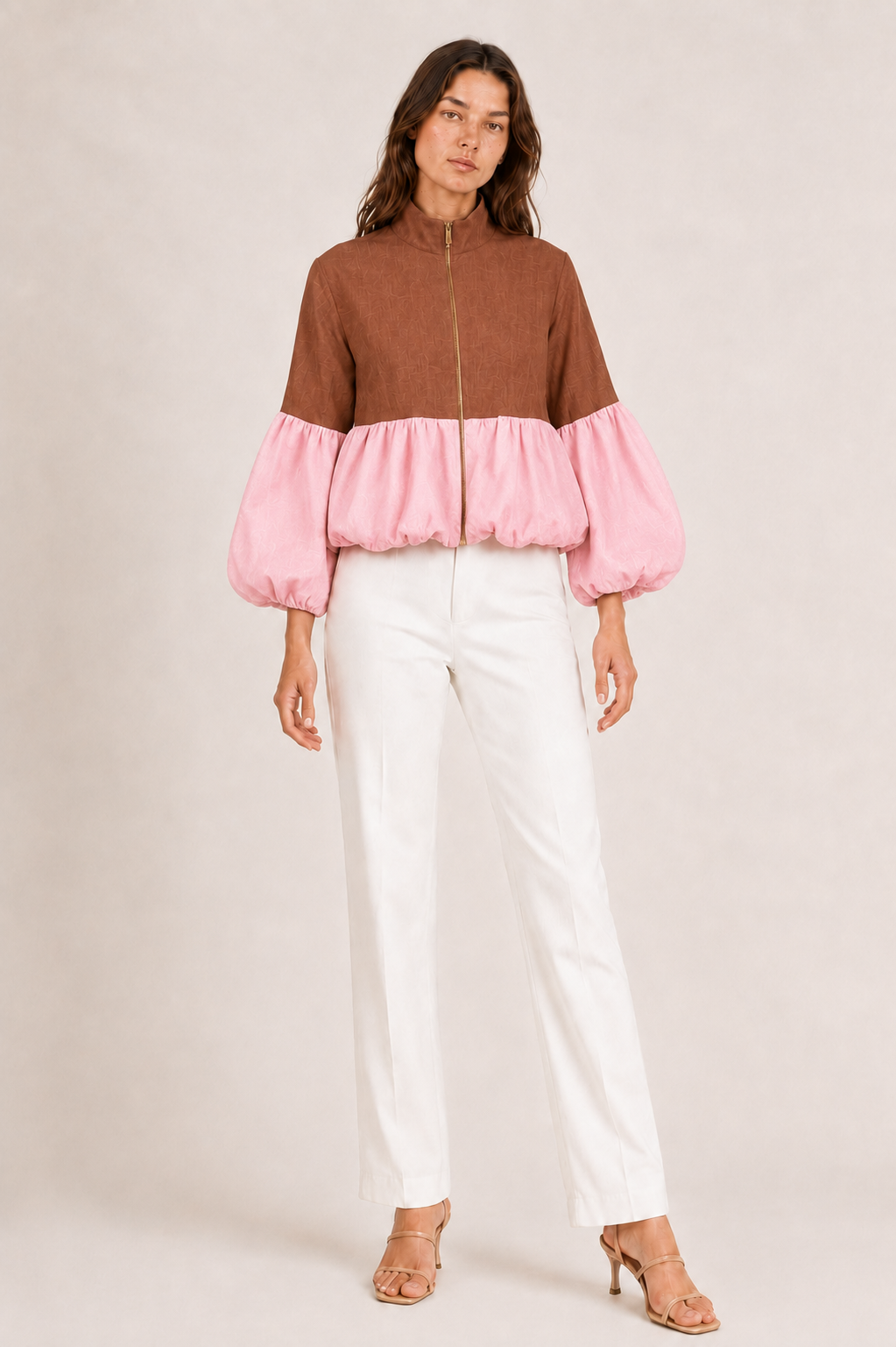Silvestre Floral Volume Jacket — Laila collection