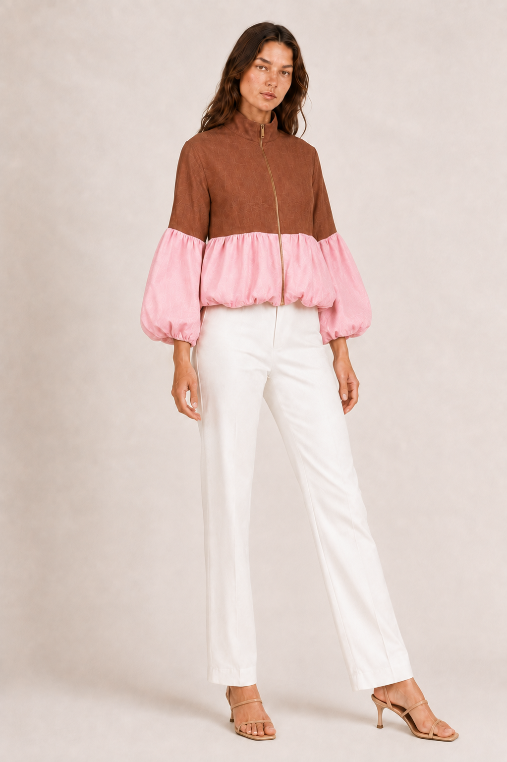Silvestre Floral Volume Jacket — Laila collection