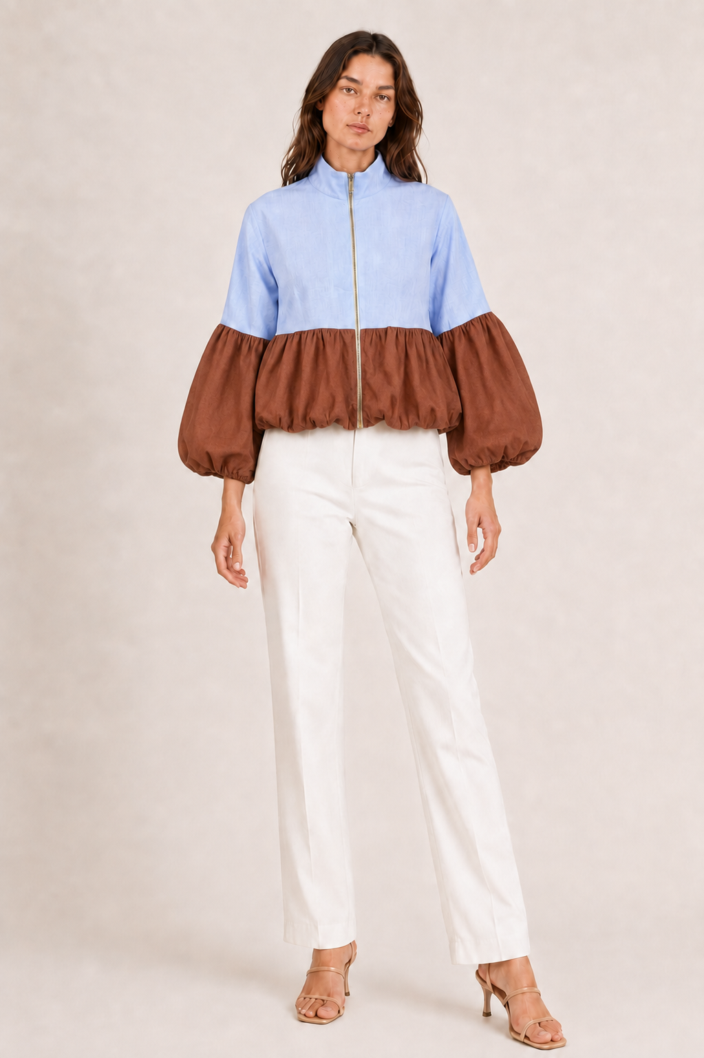 Silvestre Floral Volume Jacket — Laila collection