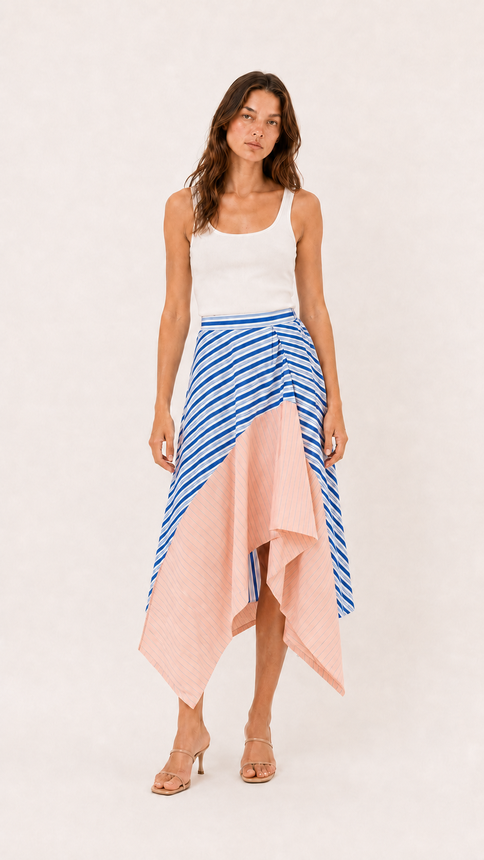 Marea Front-Flounce Skirt — Laila collection