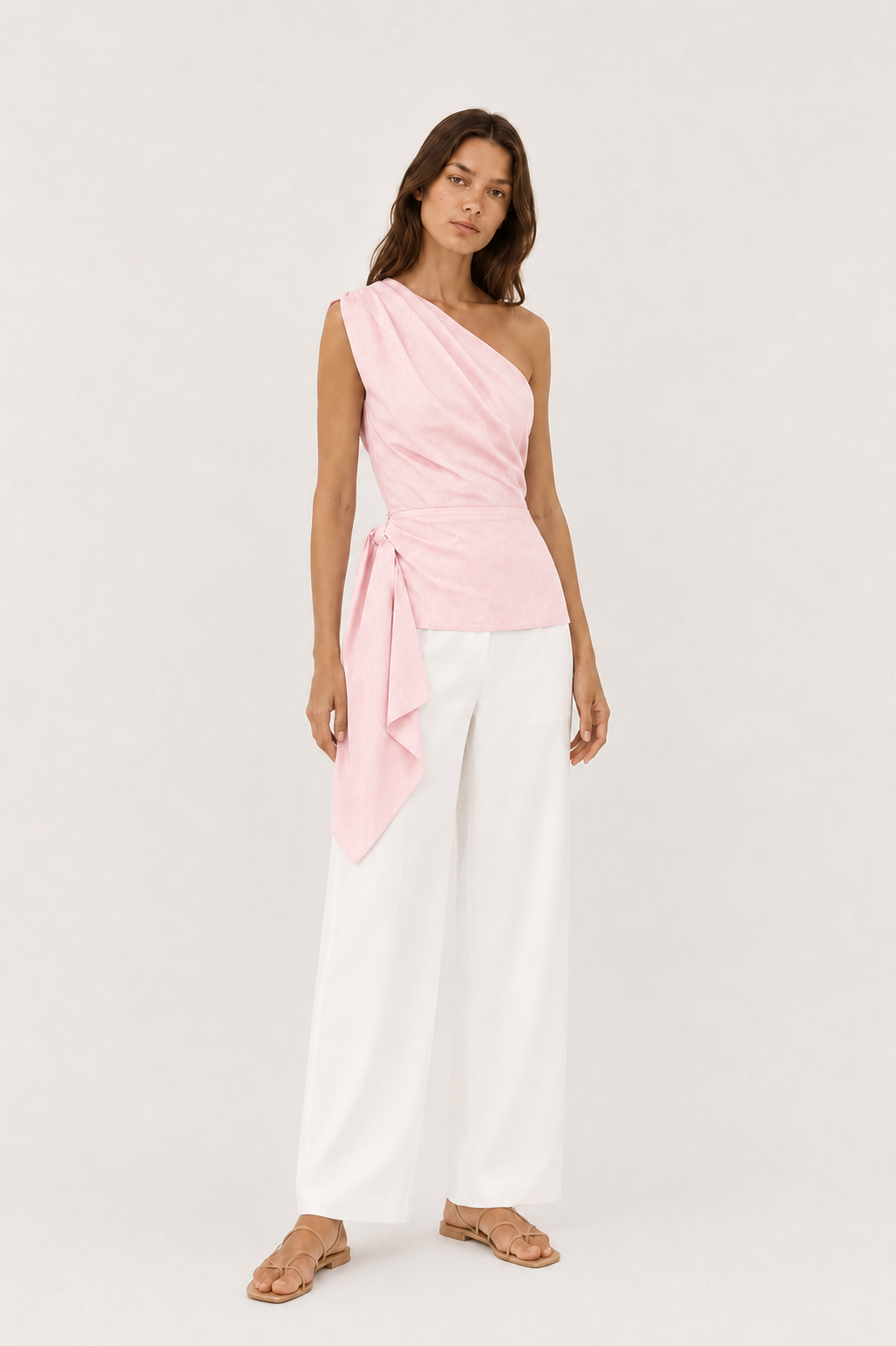 Brisa One-Shoulder Blouse — Laila collection