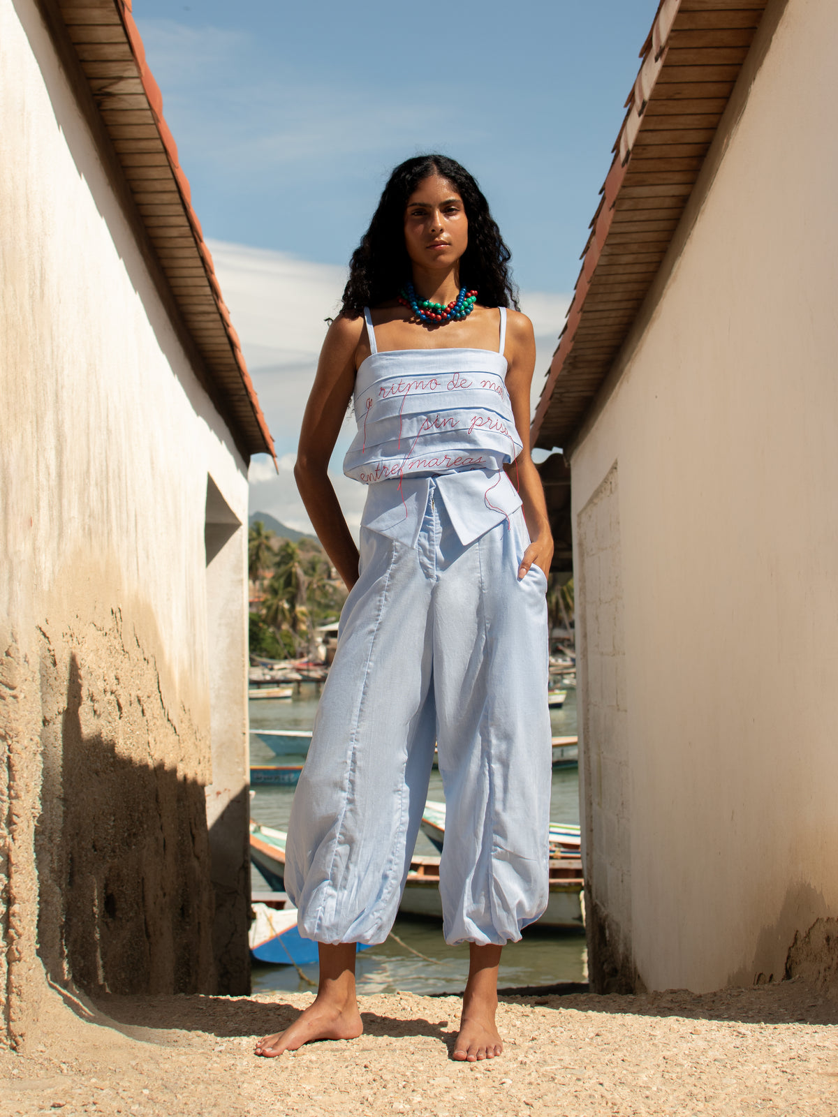 Valentina Gordon LAILA collection — professional editorial campaign